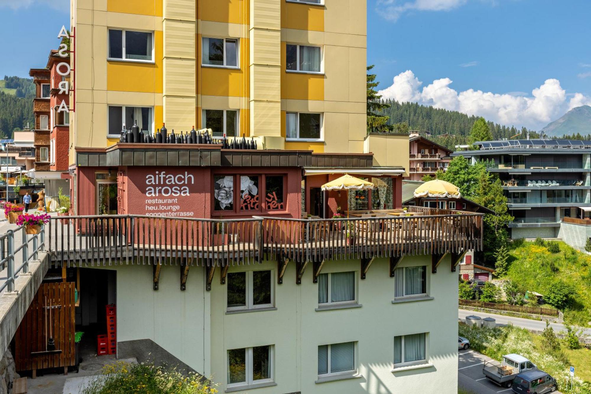 Pension Arosa - Self Check-In Exteriér fotografie